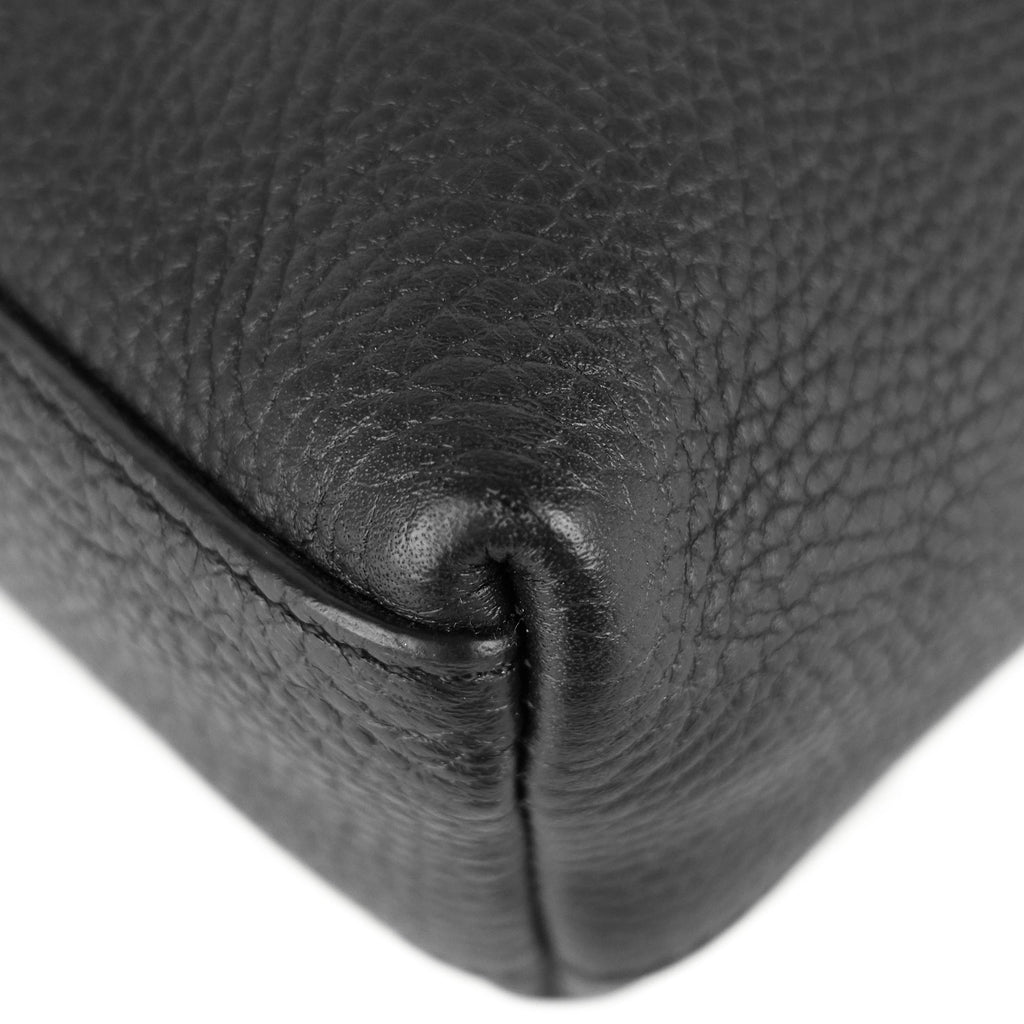 Louis Vuitto Serviette Dorian Taurillon Leather Briefcase Bag