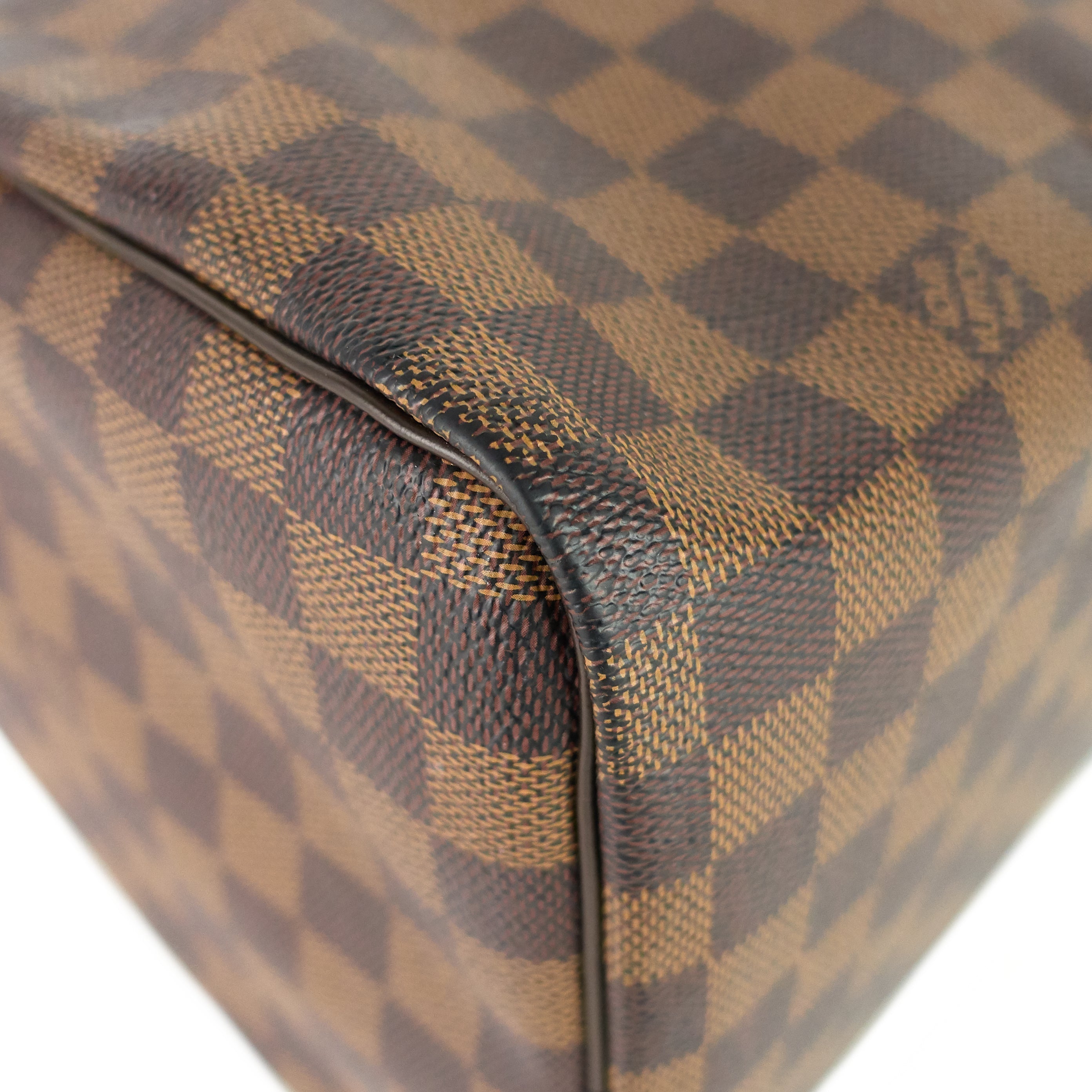 Louis Vuitto Speedy 30 Damier Ebene Canvas Bag