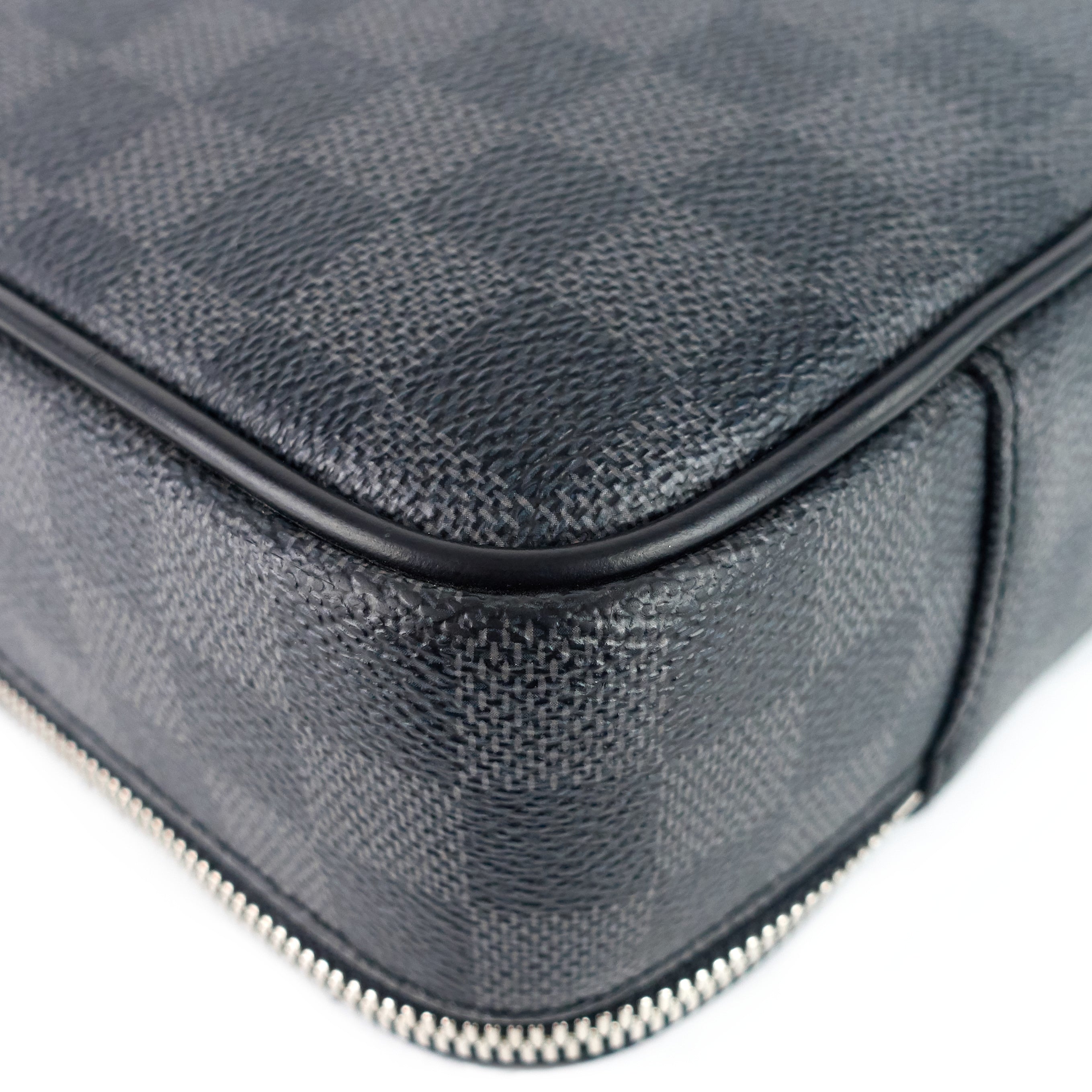 Louis Vuitto Steeve Damier Graphite Canvas Briefcase Bag