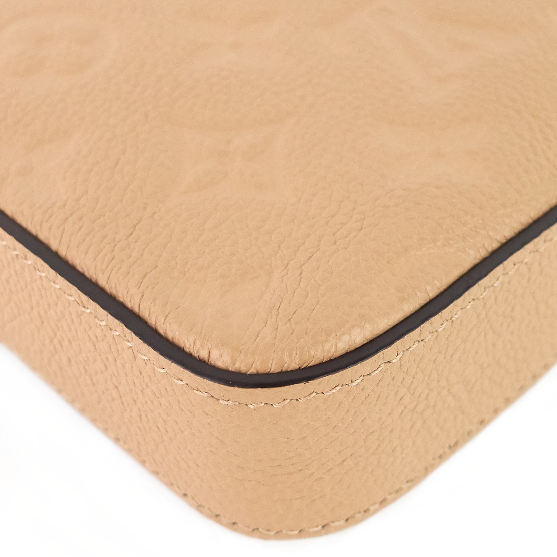Louis Vuitto Pochette FÃ©licie Monogram Empreinte Leather Chain Wallet Bag