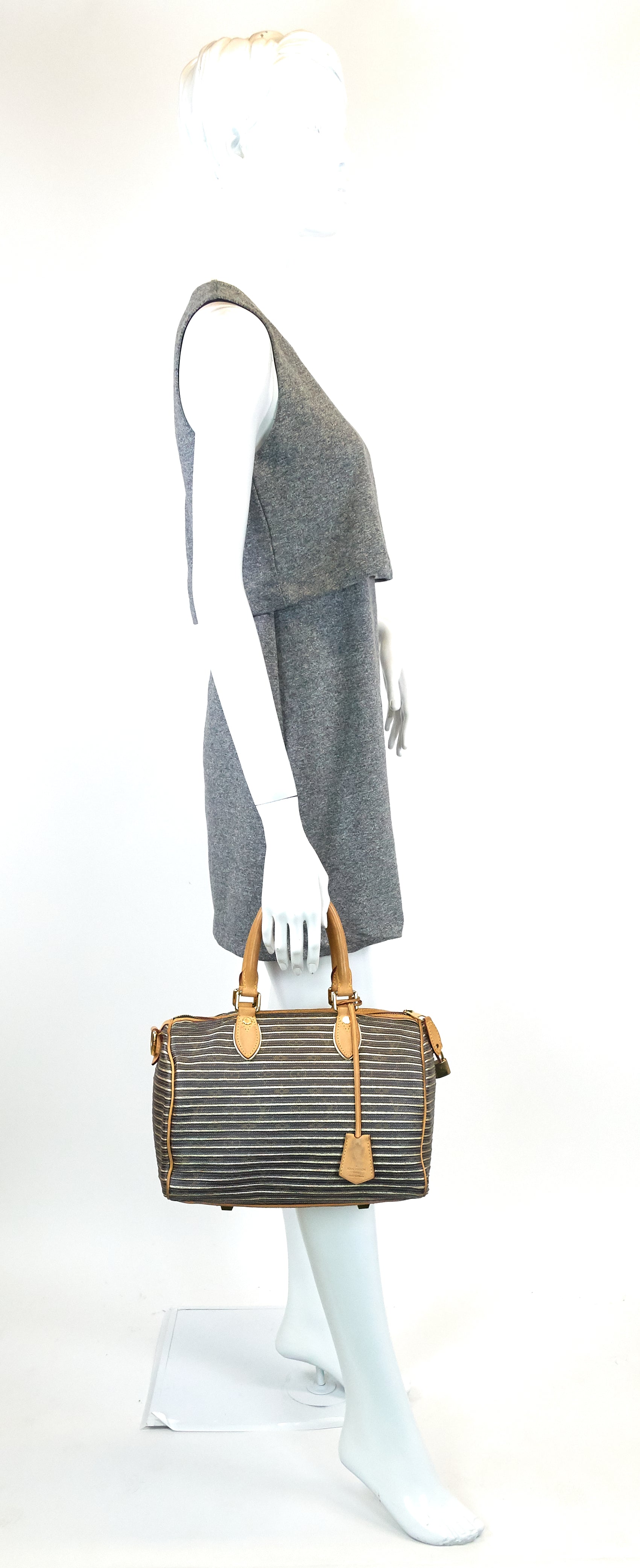 Louis Vuitto Eden Speedy Bandouliere 30 Monogram Canvas Bag