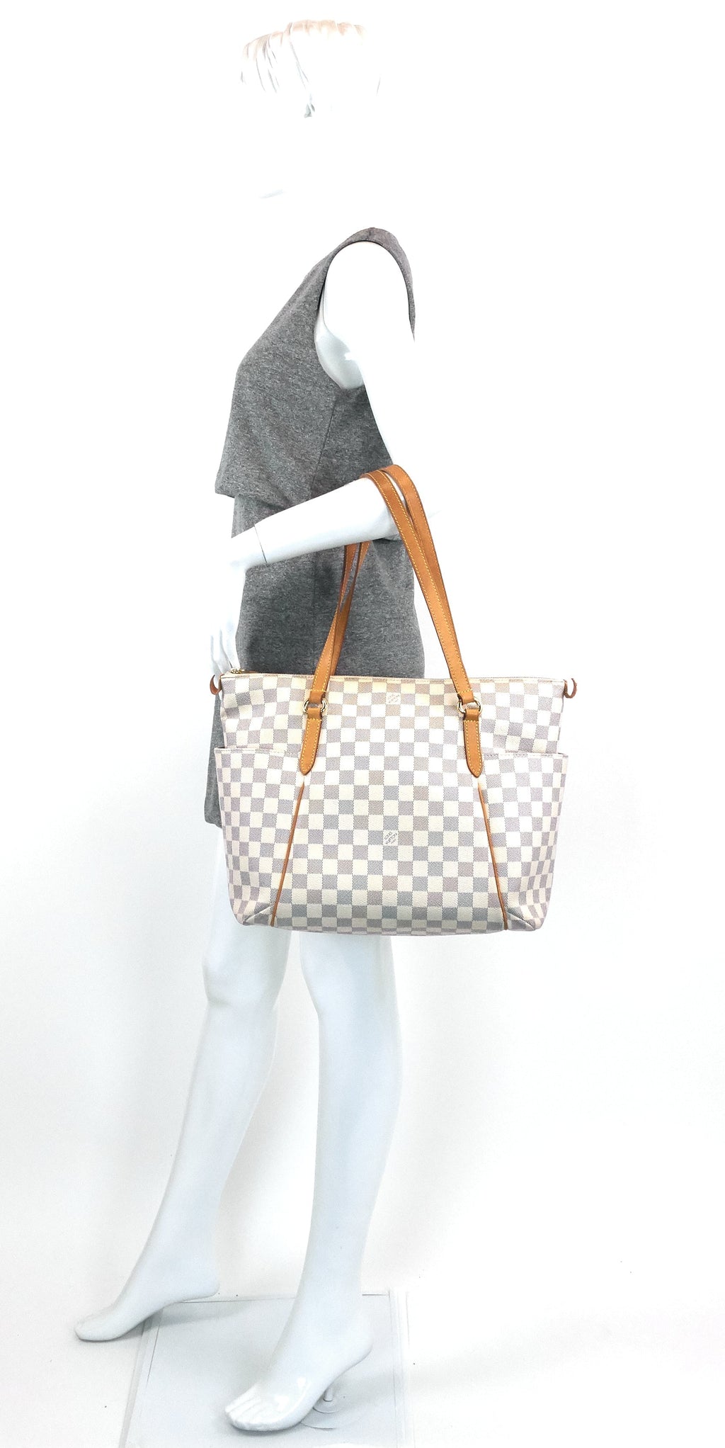 Louis Vuitto Totally MM Damier Azur Bag