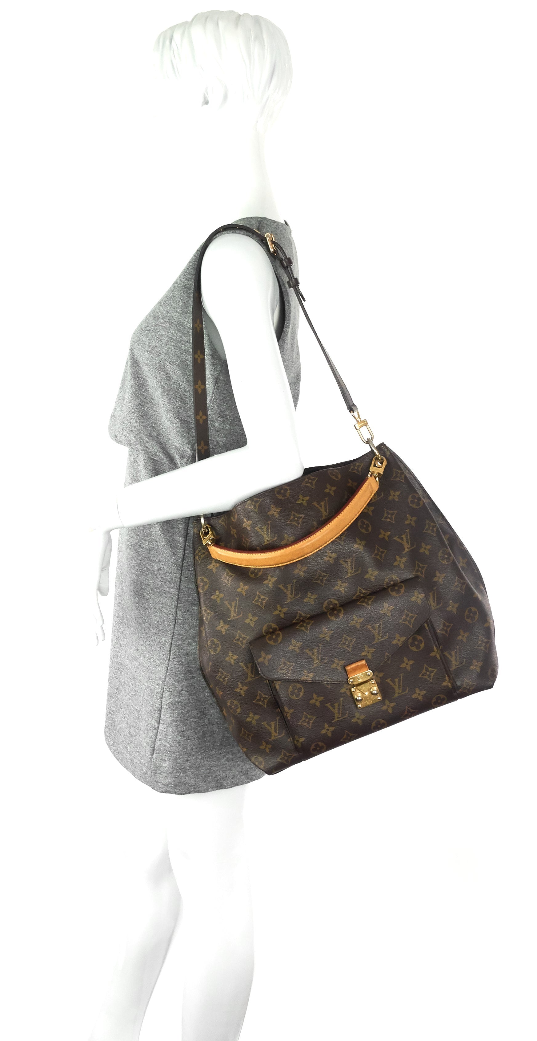 Louis Vuitto MÃ©tis Monogram Canvas Hobo Bag