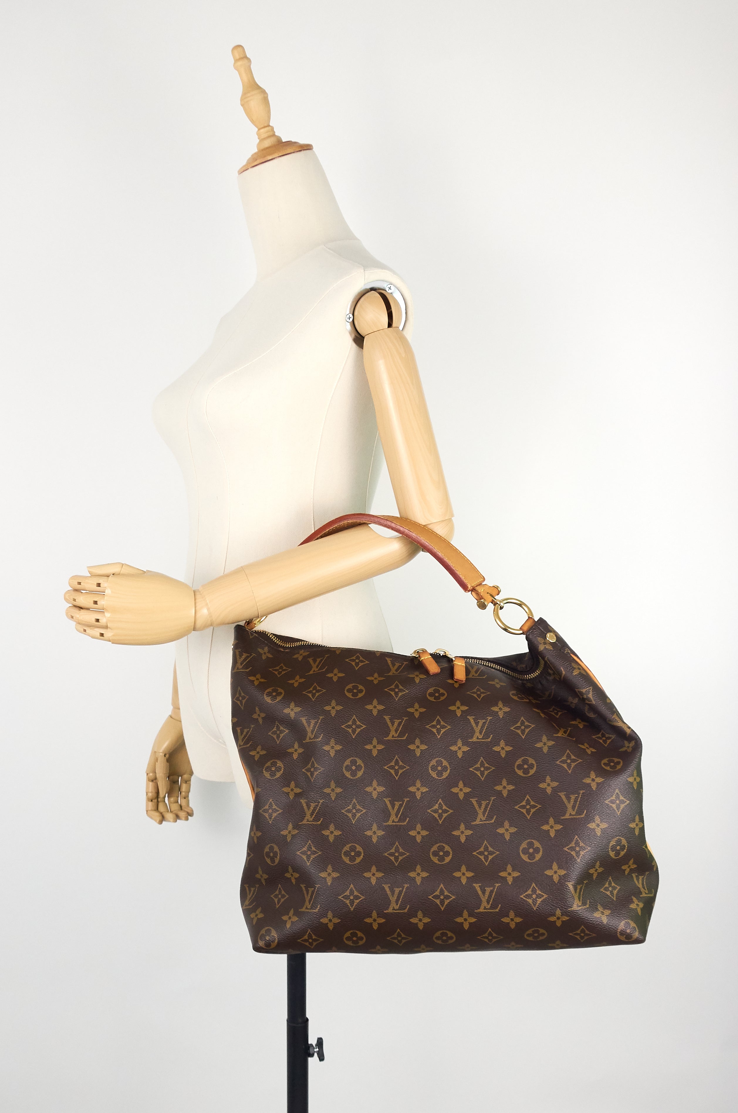 Louis Vuitto Sully PM Monogram Canvas Bag