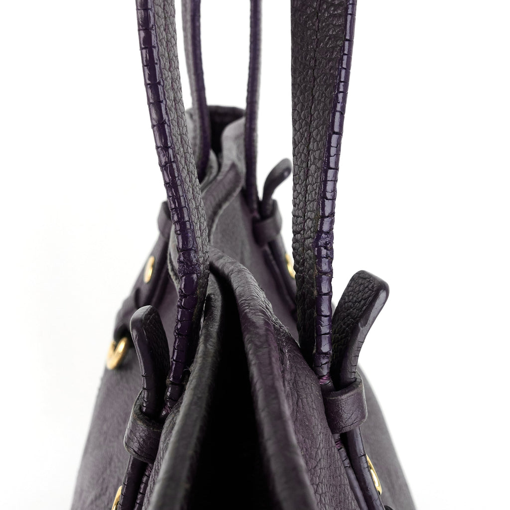 Louis Vuitto Citadine Monogram Empreinte Leather Tote Bag
