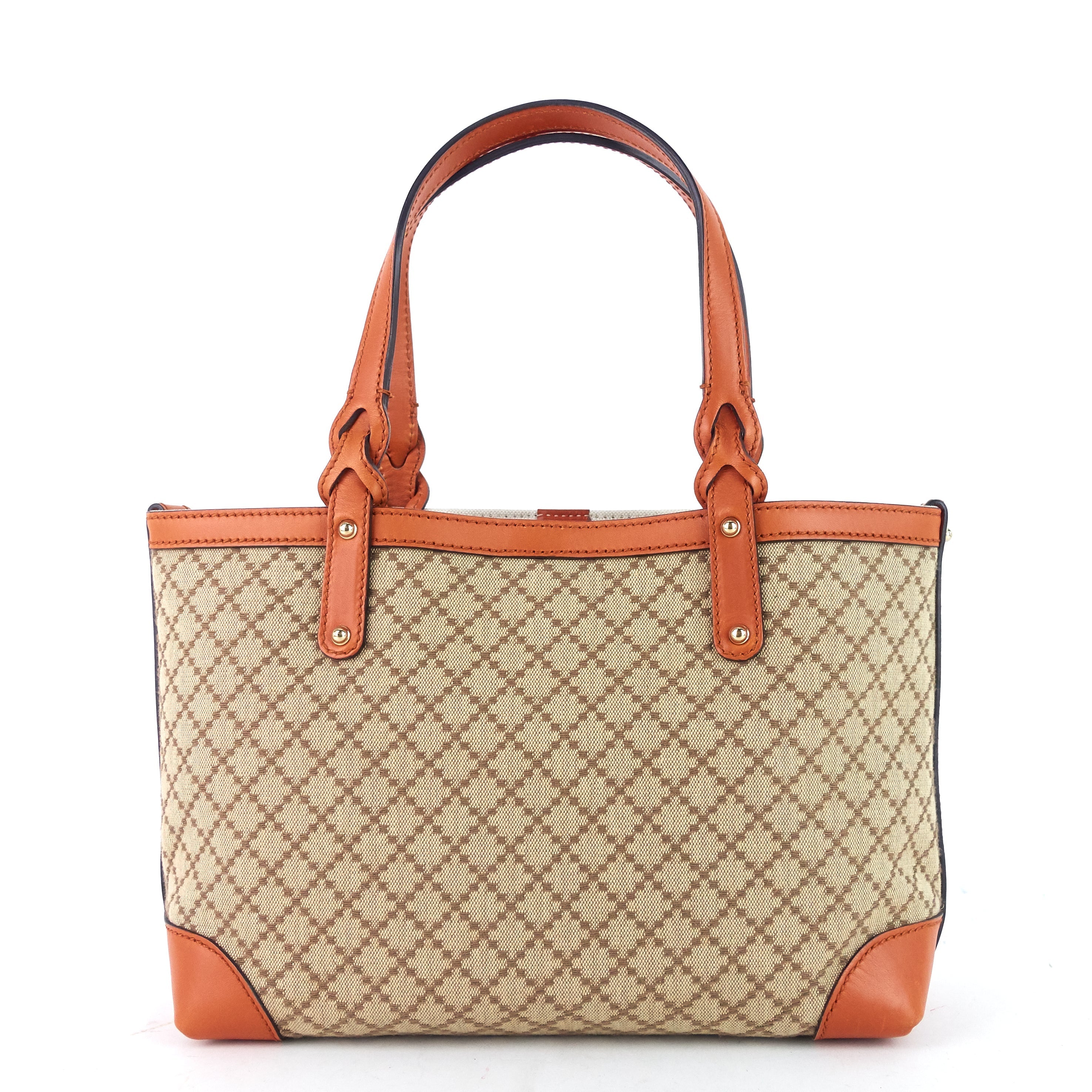 Gucci Diamante Craft Quilted Canvas Tote Bag