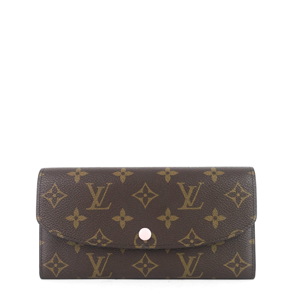 Louis Vuitto Emilie Monogram Canvas Wallet