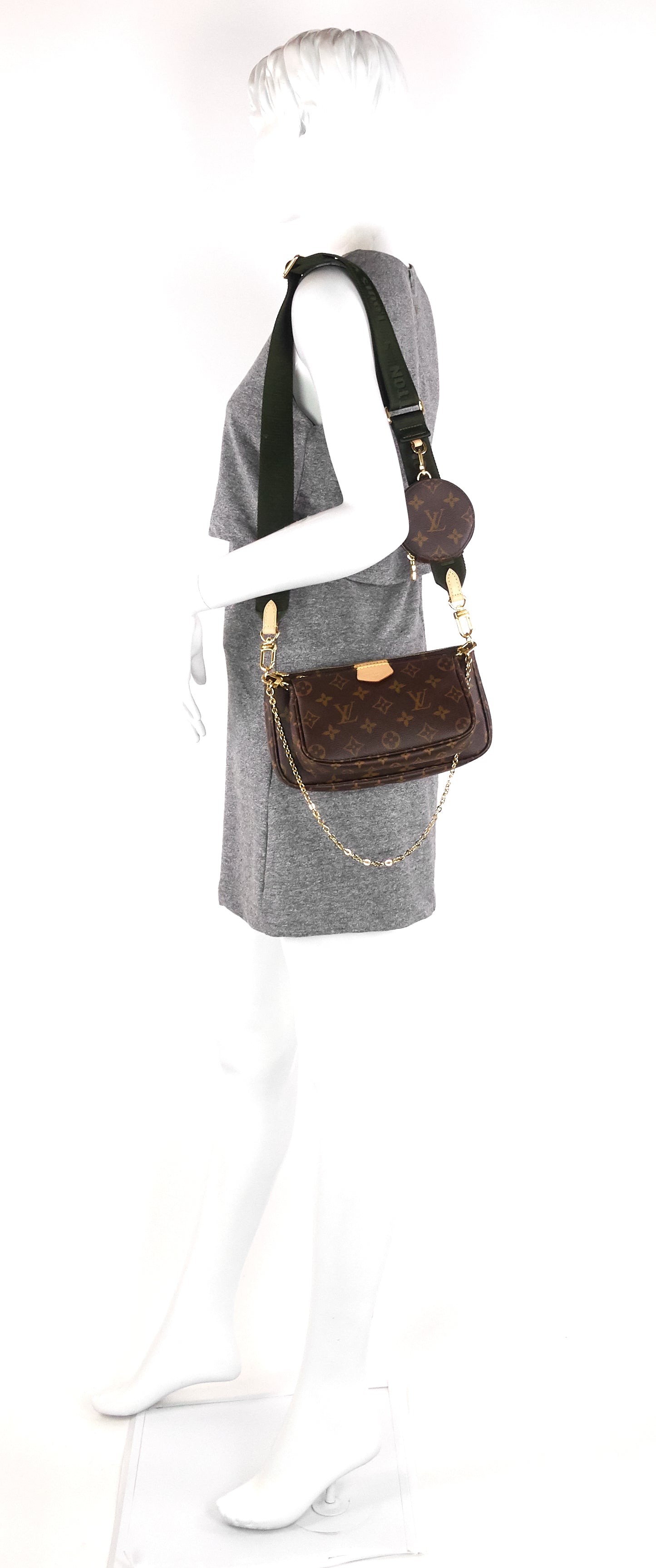 Louis Vuitto Multi Pochette Accessoires Monogram Canvas Bag