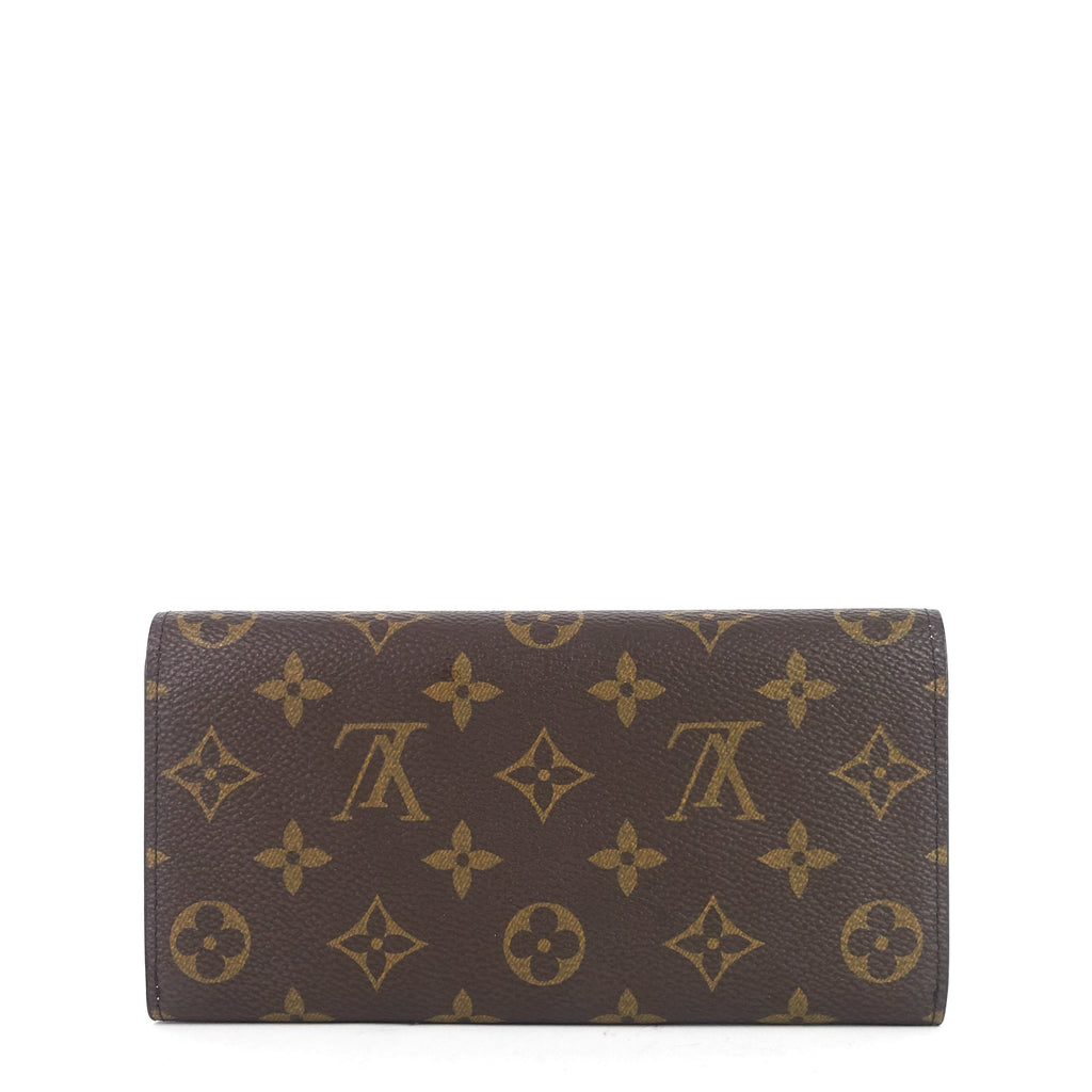 Louis Vuitto Emilie Monogram Canvas Wallet