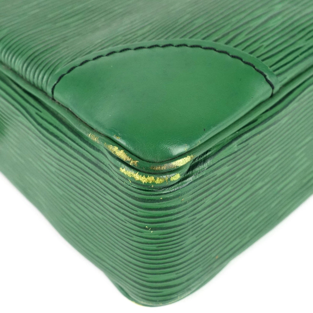 Louis Vuitto Porte-Documents Voyage Green Epi Leather Briefcase Bag