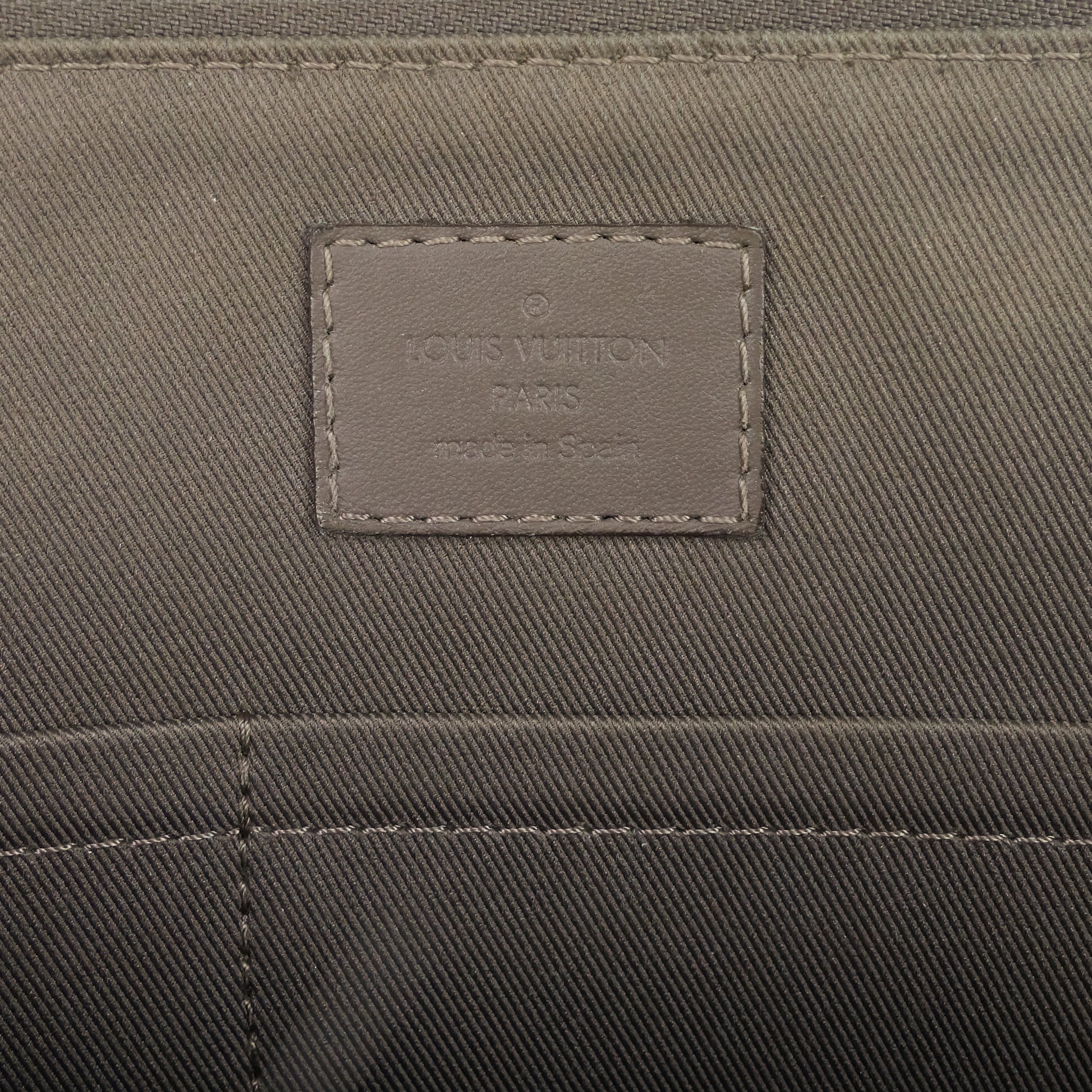 Louis Vuitto Porte-Documents Jour NM Damier Infini Leather Briefcase Bag
