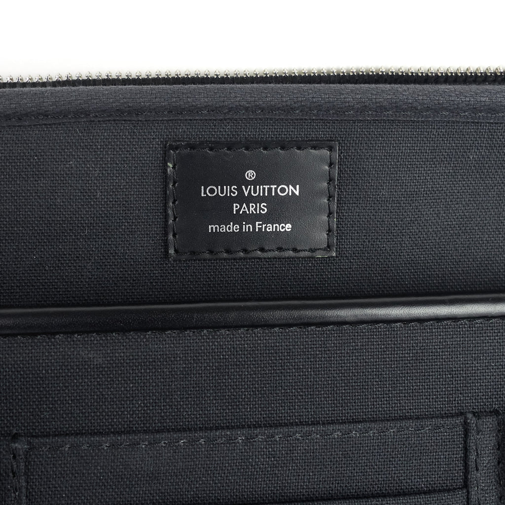 Louis Vuitto Steeve Damier Graphite Canvas Briefcase Bag