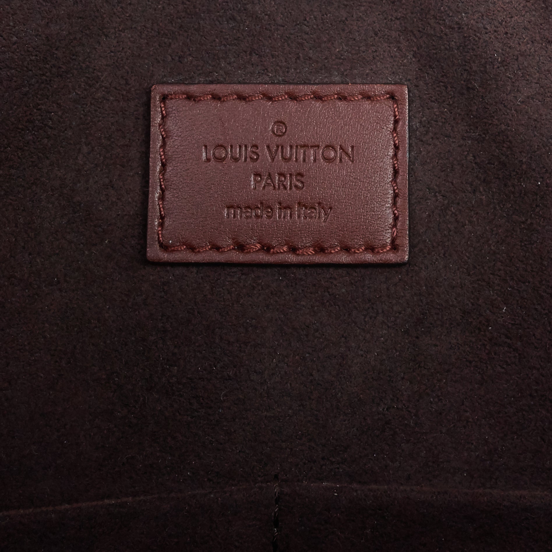 Louis Vuitto Armand Ombre Calfskin Leather Briefcase Bag