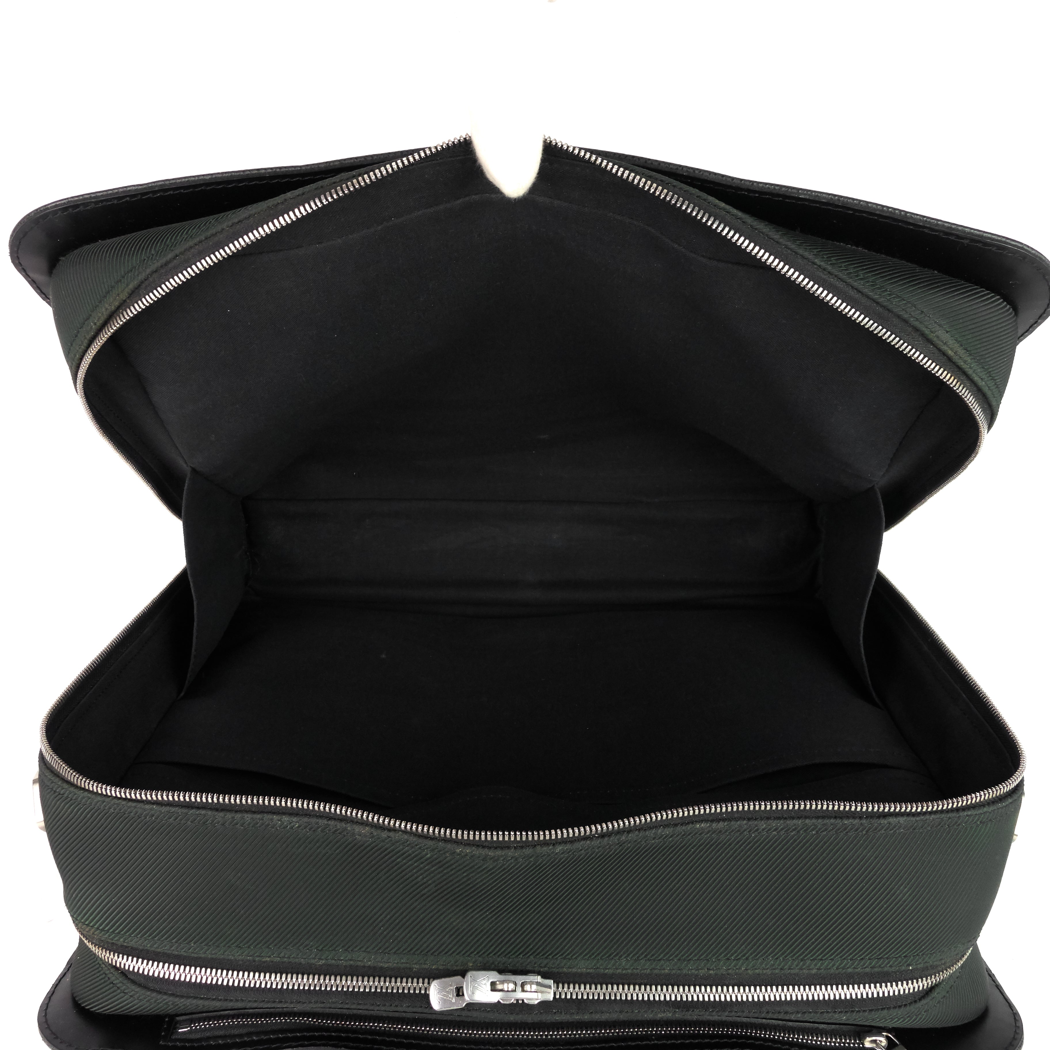 Louis Vuitto Nevski Taiga Leather Briefcase Bag