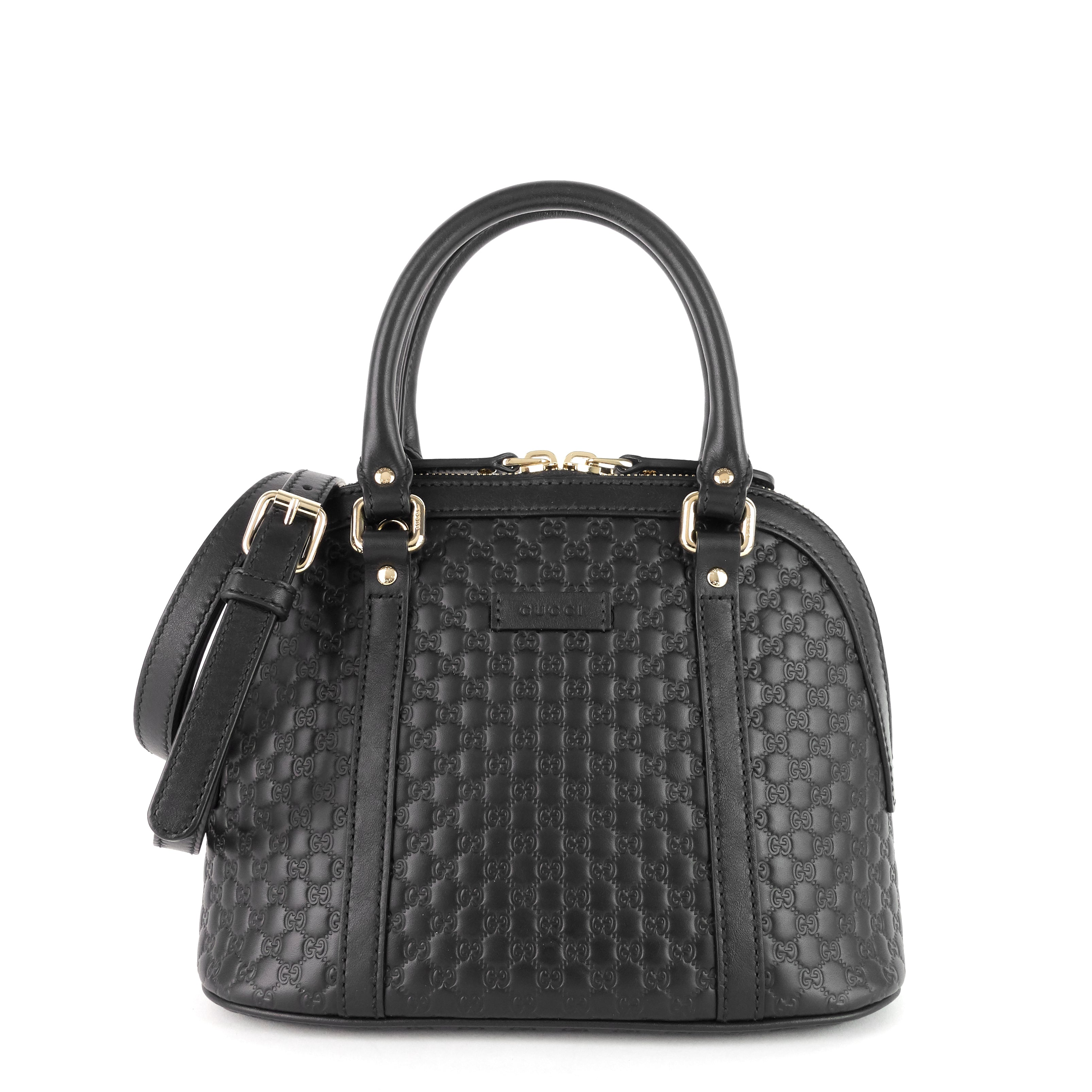 Gucci Dome Mini Microguccissima Leather Bag