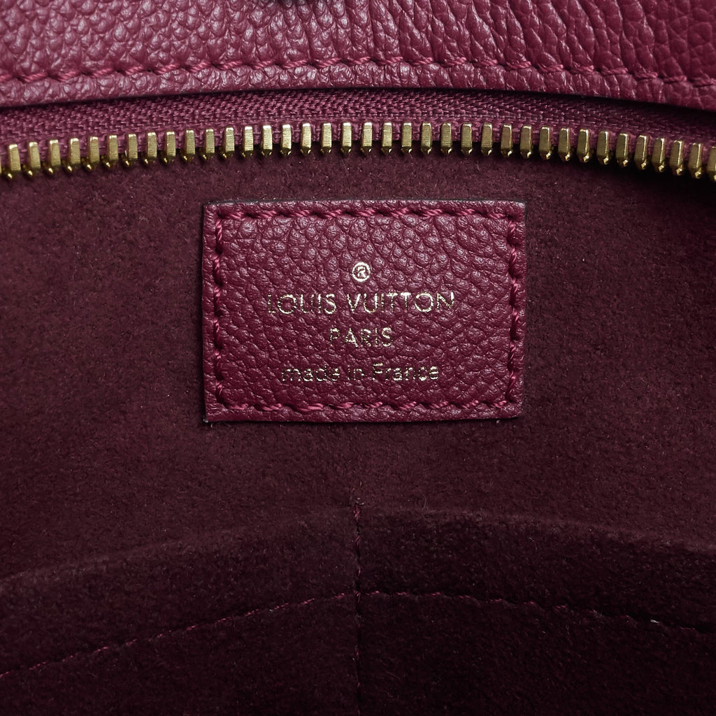 Louis Vuitto Popincourt PM Monogram Canvas Raisin Tote Bag