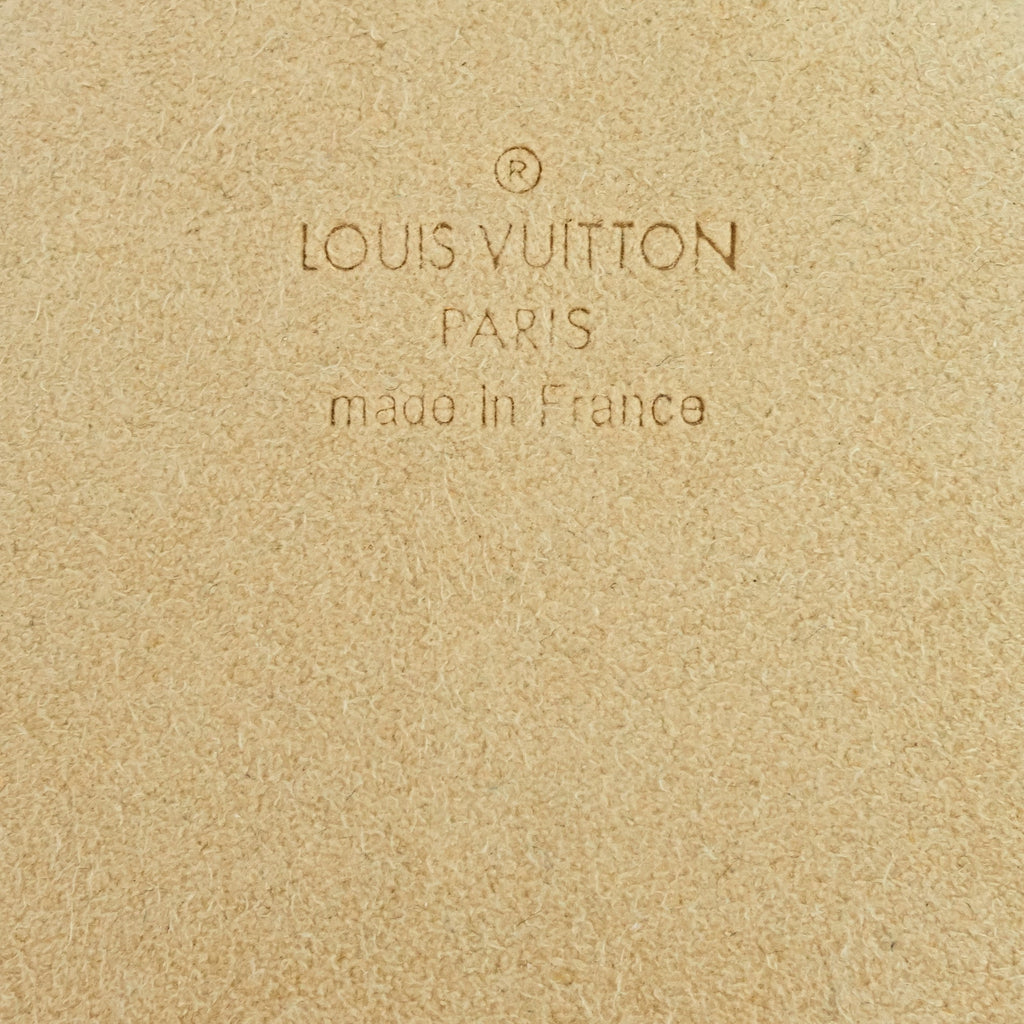 Louis Vuitto Etui A Lunette Rabat Canvas Eyeglasses Case