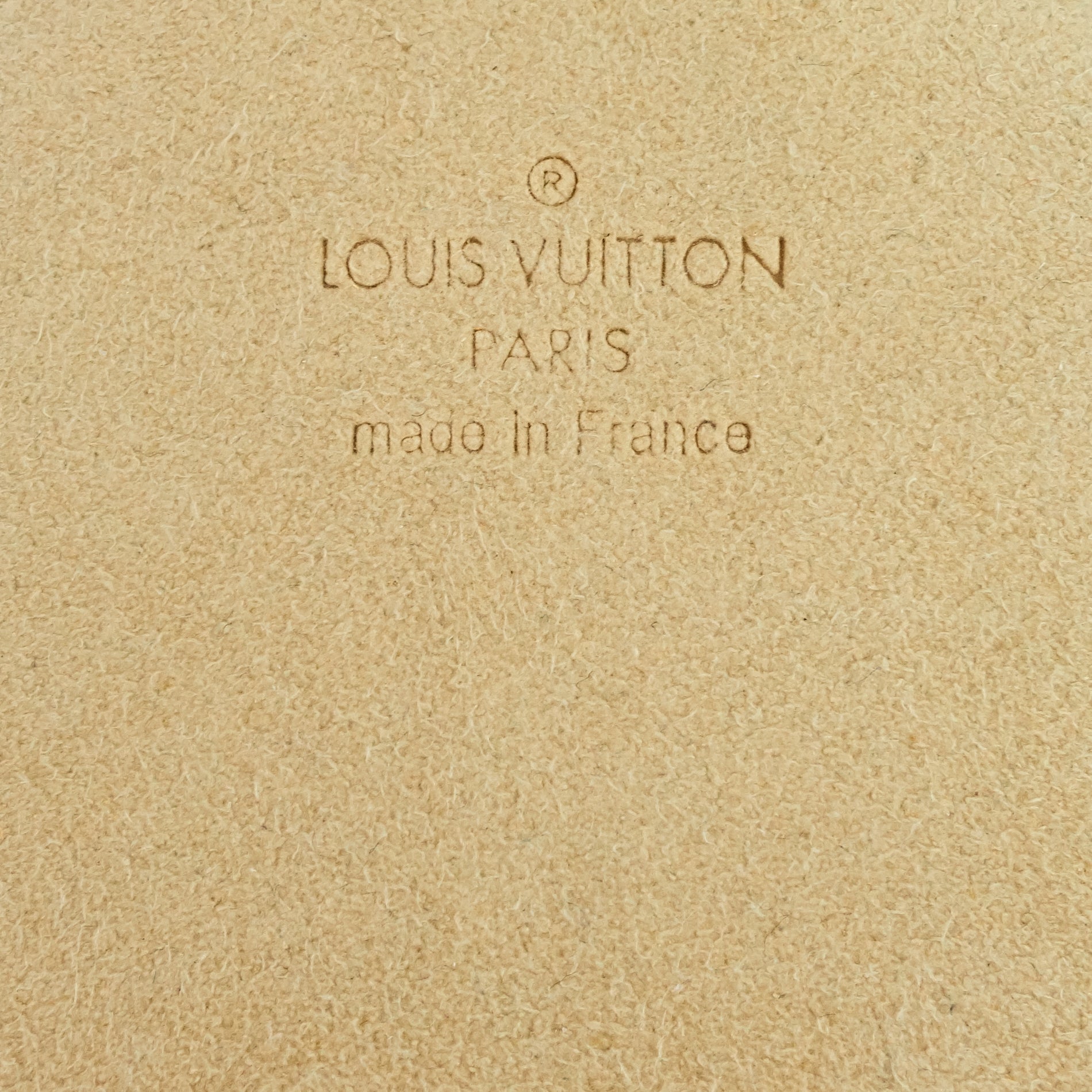 Louis Vuitto Etui A Lunette Rabat Canvas Eyeglasses Case