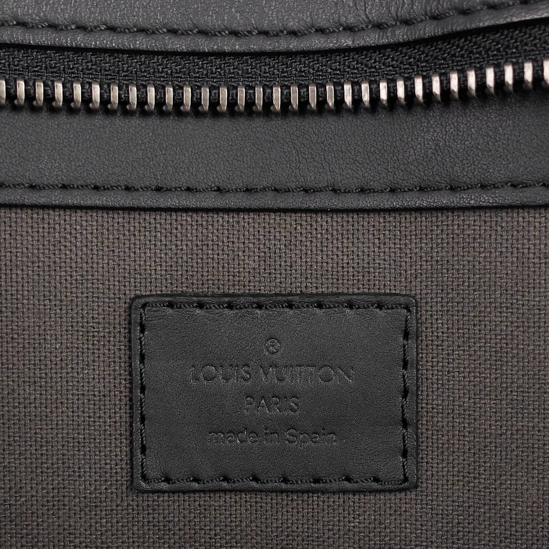 Louis Vuitto Tadao Damier Infini Leather Bag