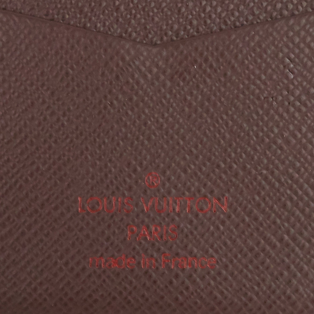 Louis Vuitto Damier Ebene Canvas Pocket Organizer