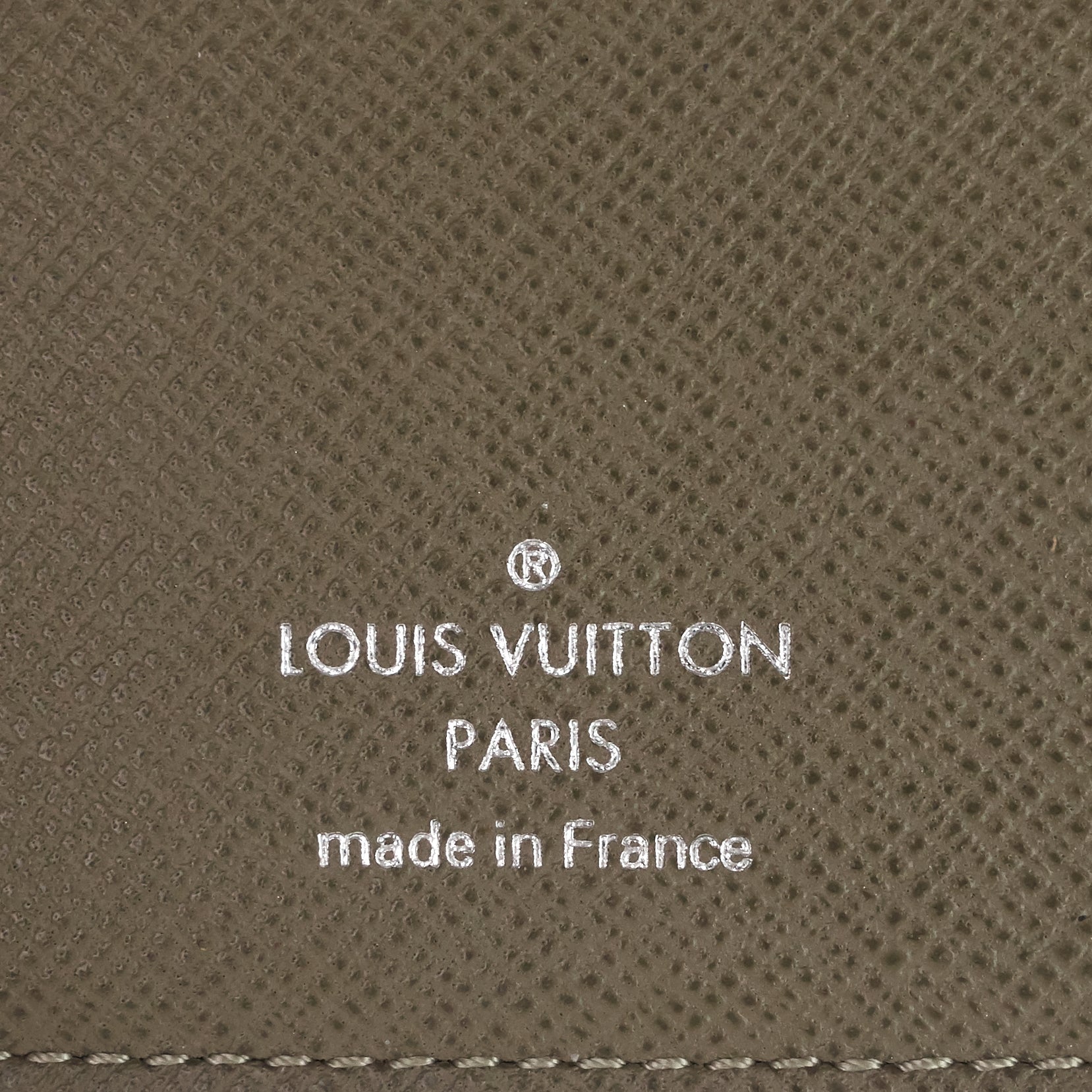 Louis Vuitto Brazza Taiga Leather Wallet