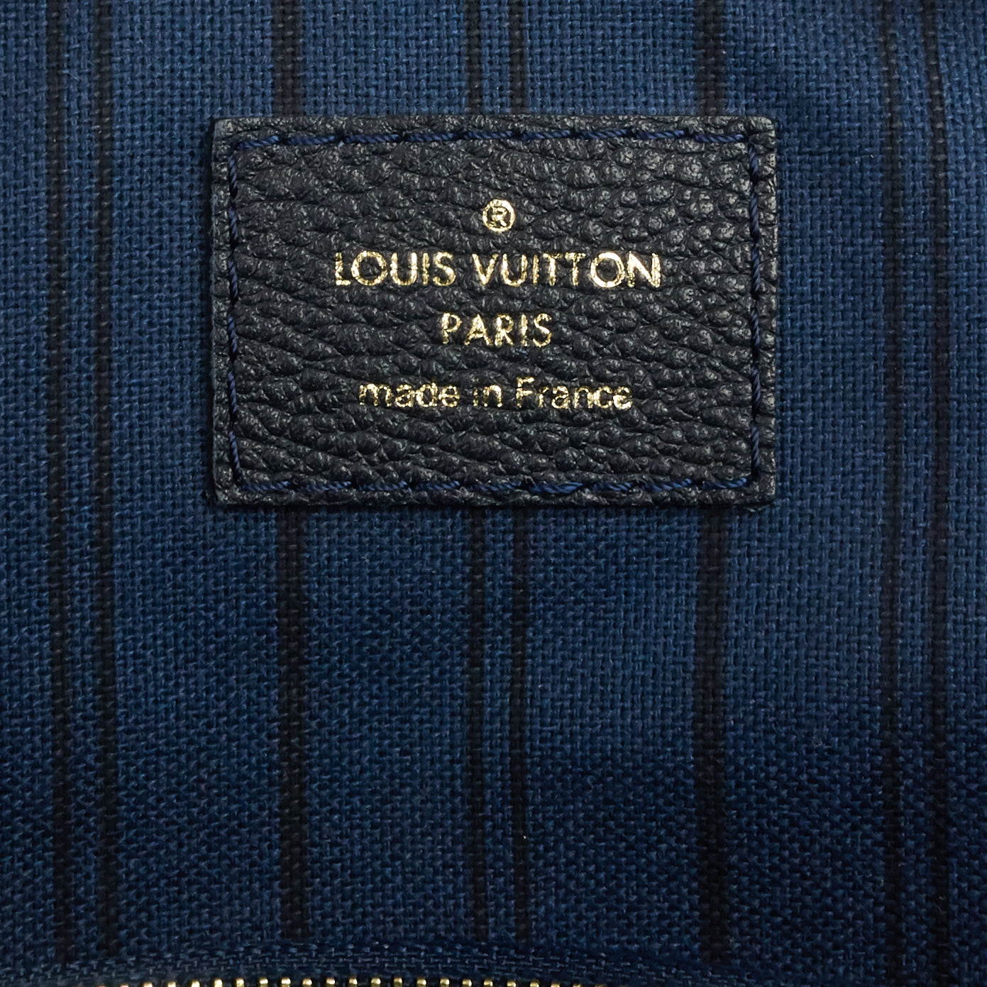 Louis Vuitto Lumineuse PM Monogram Empreinte Leather Bag