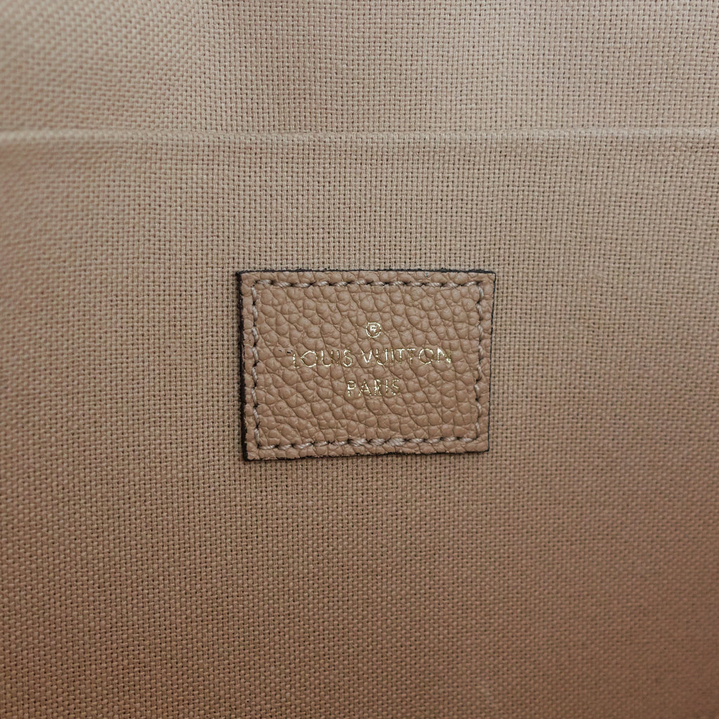 Louis Vuitto Pochette FÃ©licie Monogram Empreinte Leather Chain Wallet Bag