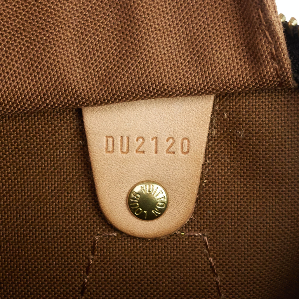 Louis Vuitto Speedy 35 Monogram Canvas Bag