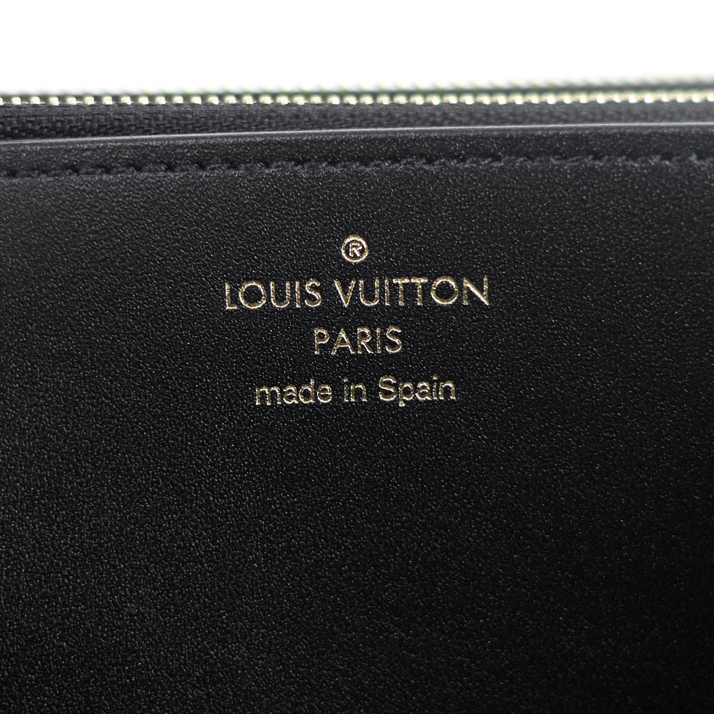 Louis Vuitto Zippy Giant Reverse Monogram Canvas Wallet