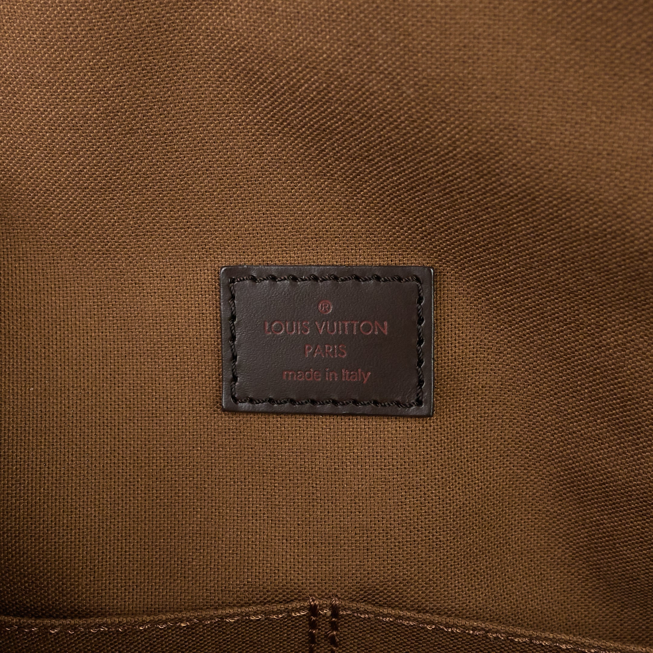 Louis Vuitto Vaslav Damier Ebene Canvas Bag