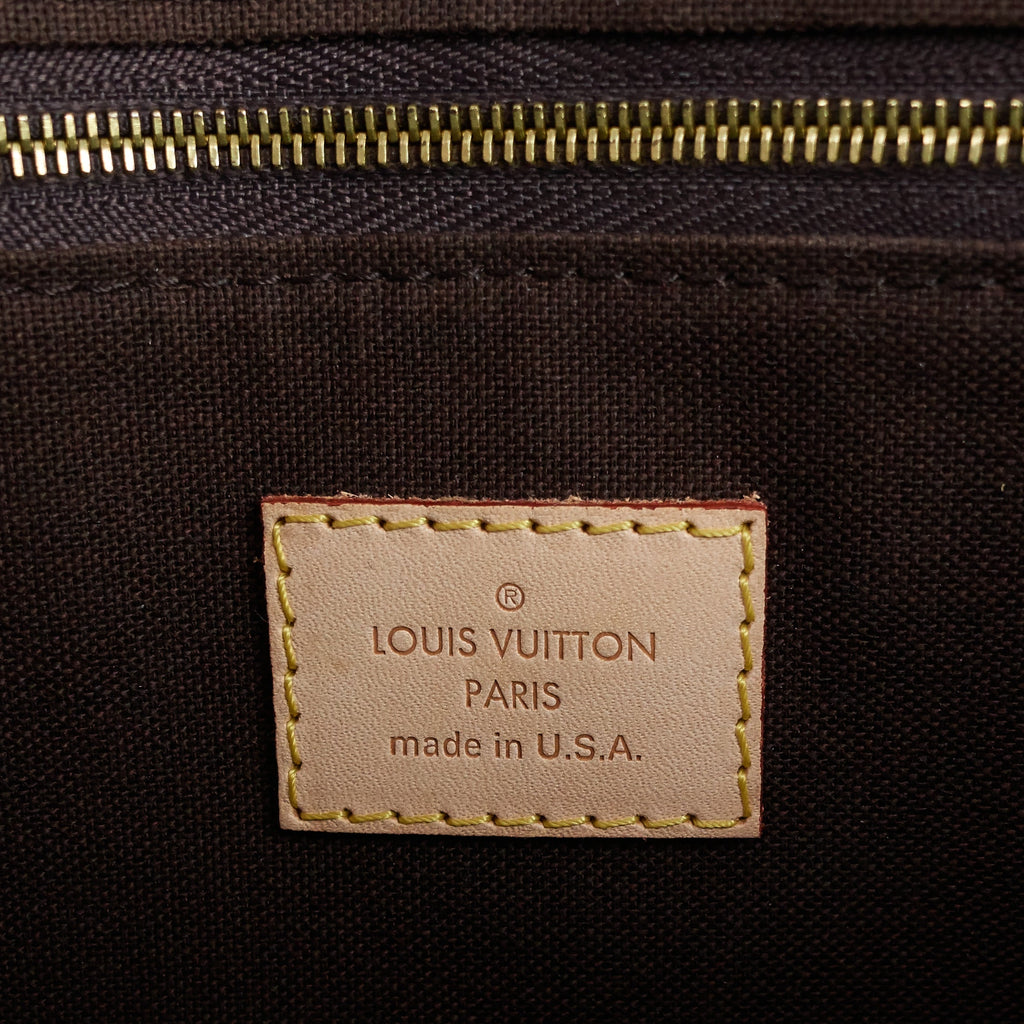 Louis Vuitto Menilmontant PM Monogram Canvas Bag