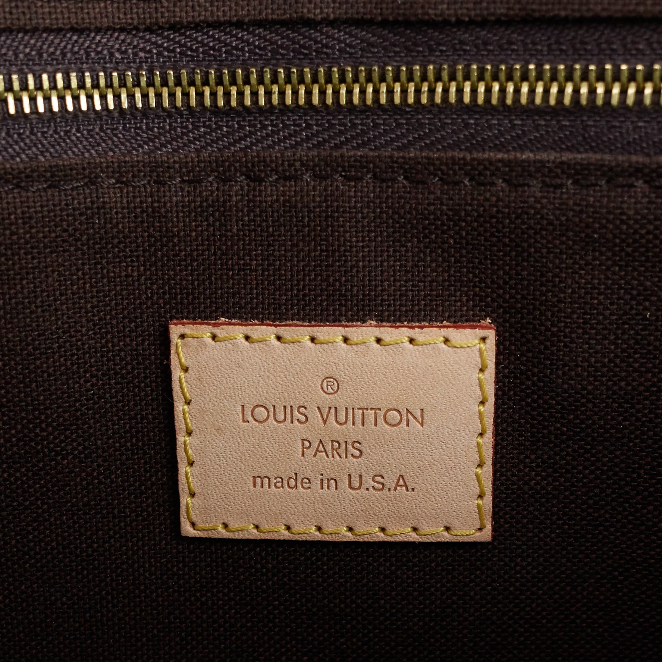 Louis Vuitto Menilmontant PM Monogram Canvas Bag