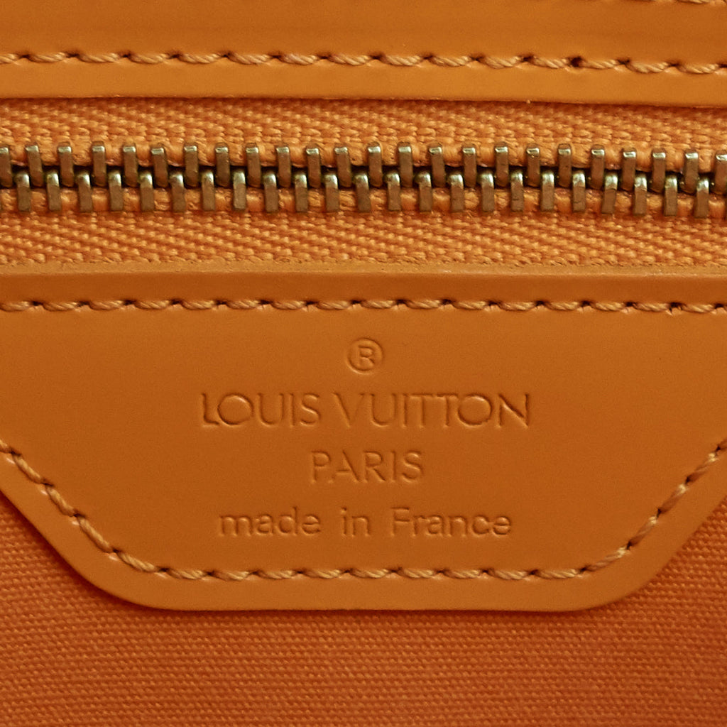 Louis Vuitto Saint Tropez Orange Epi Leather Bag