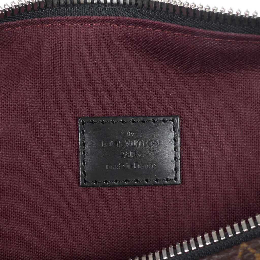 Louis Vuitto Kitan Macassar Monogram Canvas Bag