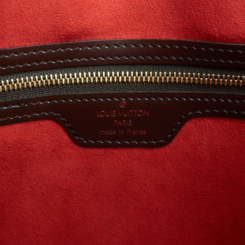 Louis Vuitto Uzes Damier Ebene Canvas Bag