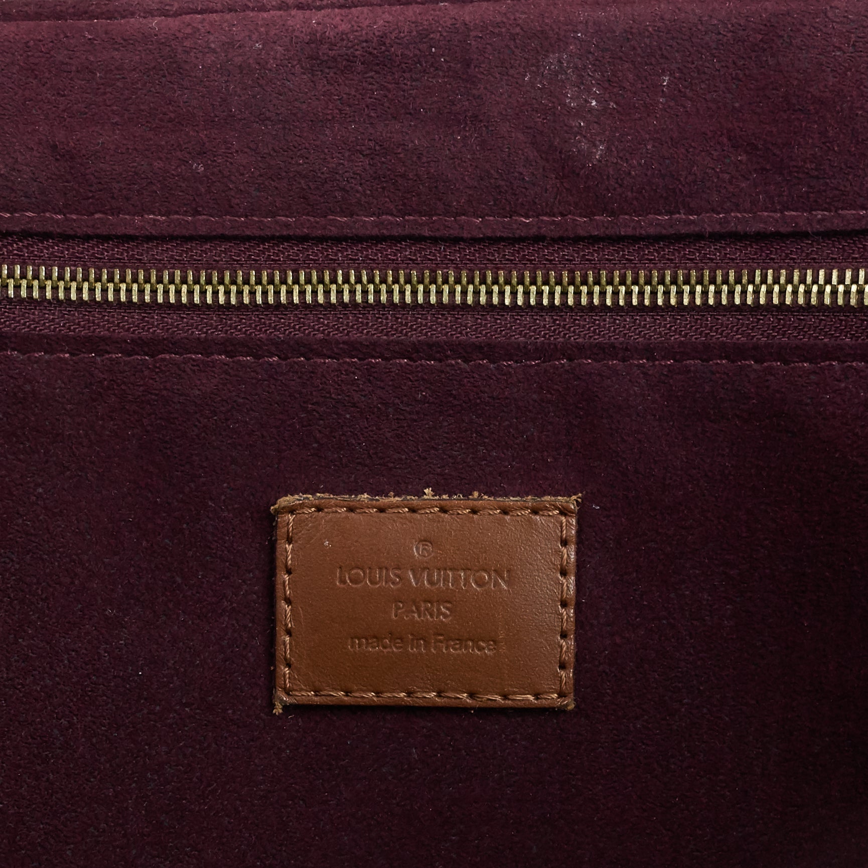 Louis Vuitto Greenwich Damier Ebene Canvas Bag