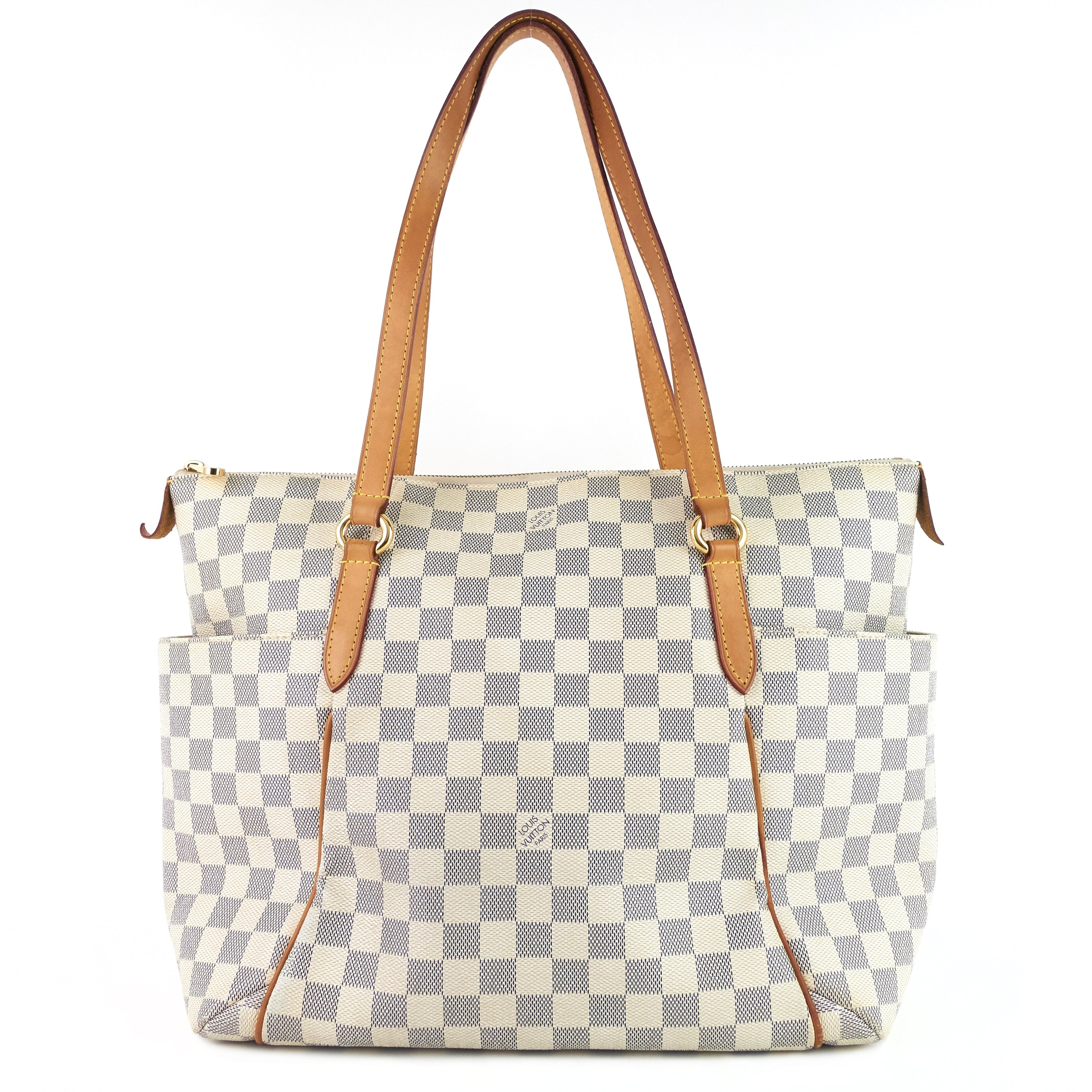 Louis Vuitto Totally MM Damier Azur Canvas Bag