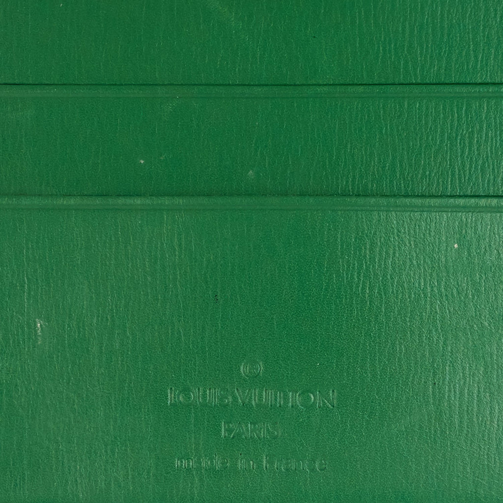 Louis Vuitto Marco Green Epi Leather Wallet