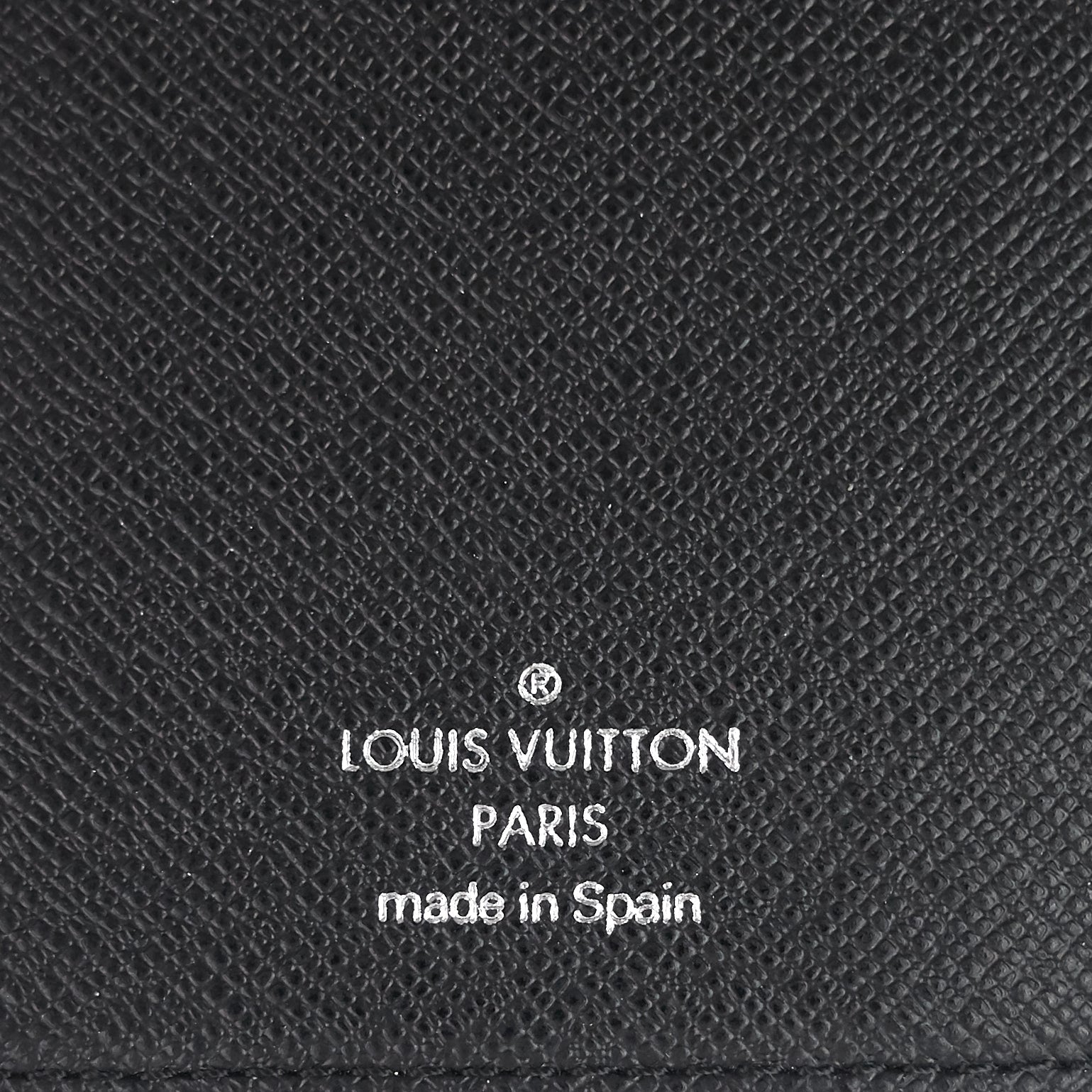 Louis Vuitto Long Damier Graphite Canvas Wallet