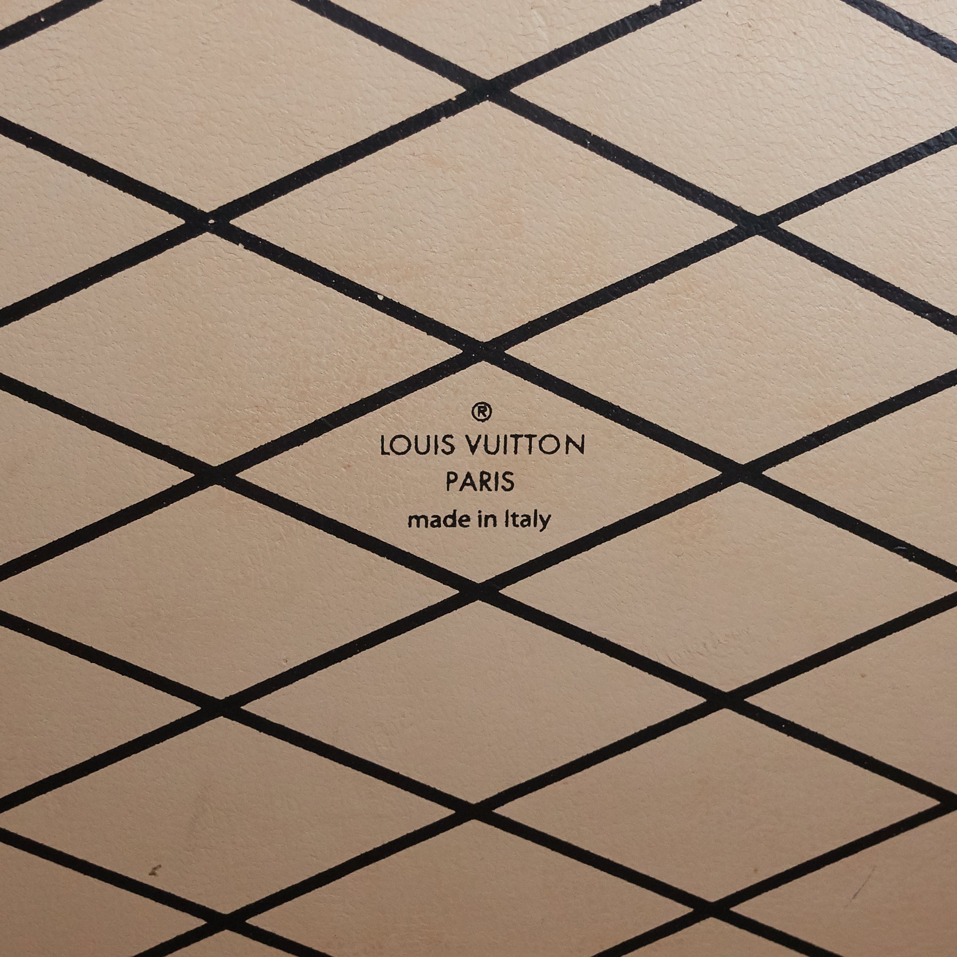 Louis Vuitto Petite Malle Damier Ebene Cavas Bag