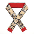 Louis Vuitto Trunks Bandeau Silk Twilly Scarf