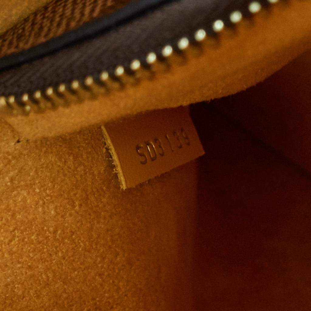 Louis Vuitto NÃ©oNoÃ© Saffron Damier Ebene Canvas Bag