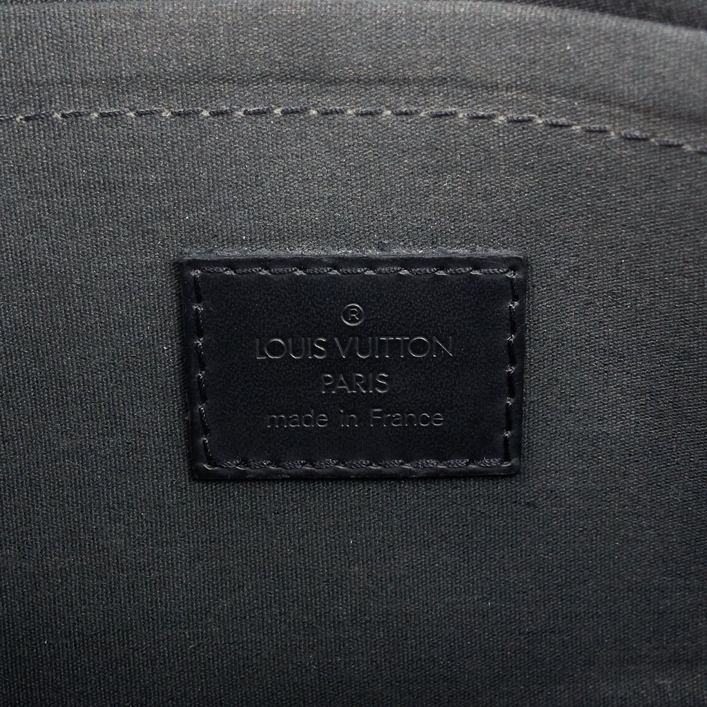 Louis Vuitto Dhanura Black Epi Leather Handbag