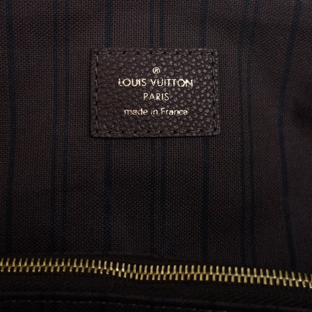 Louis Vuitto Lumineuse Monogram Empreinte Leather Bag