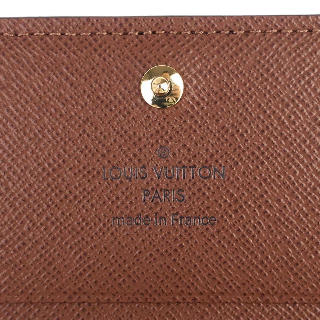 Louis Vuitto Envelope Business Monogram Canvas Card Holder