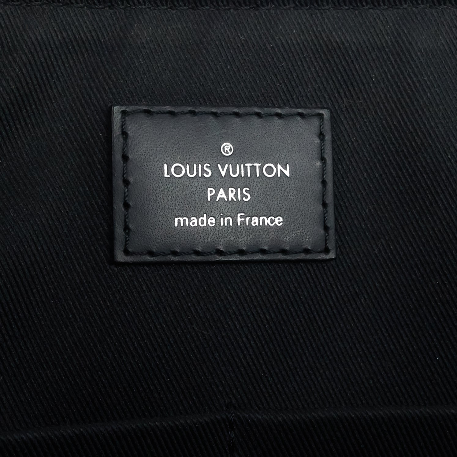 Louis Vuitto Odyssey Monogram Eclipse Canvas Bag