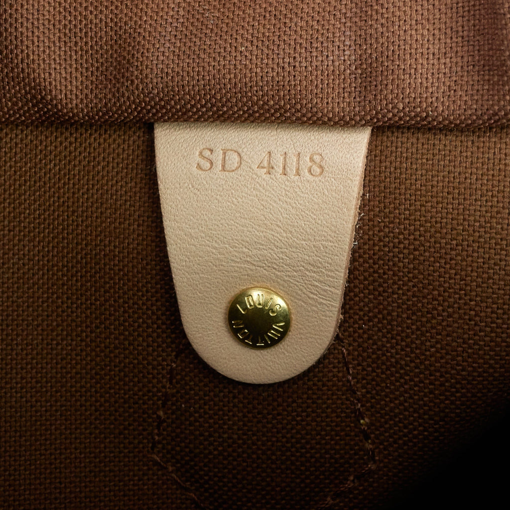 Louis Vuitto Speedy 25 Monogram Canvas Bag