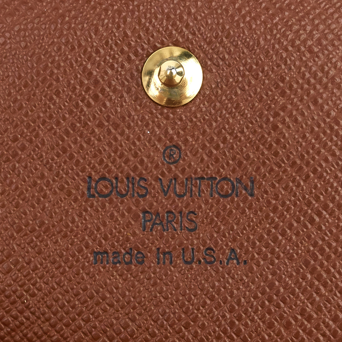 Louis Vuitto Elise Monogram Canvas Wallet