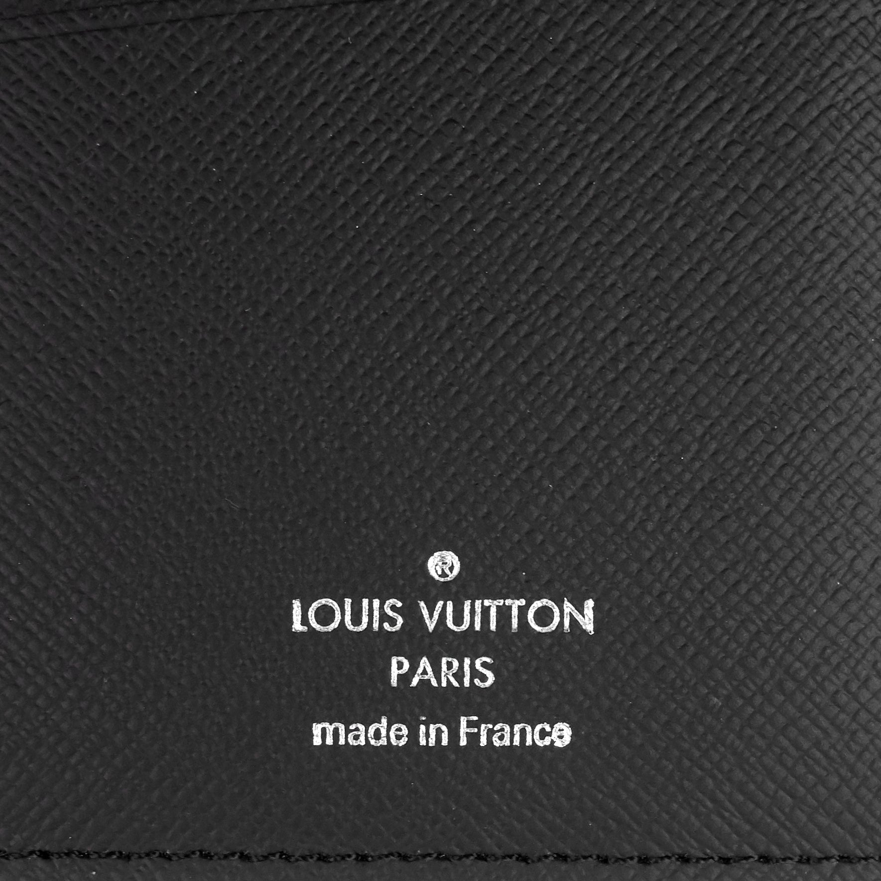 Louis Vuitto Brazza World Map Damier Graphite Canvas Wallet