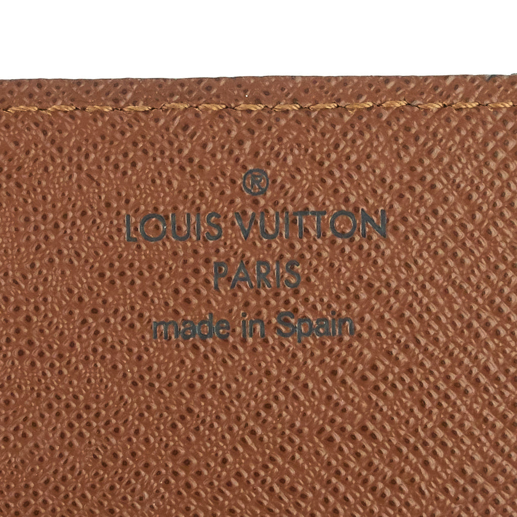 Louis Vuitto Business Card Monogram Canvas Holder